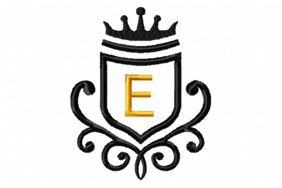 Explore the Elegance of Vintage Royal Letter E