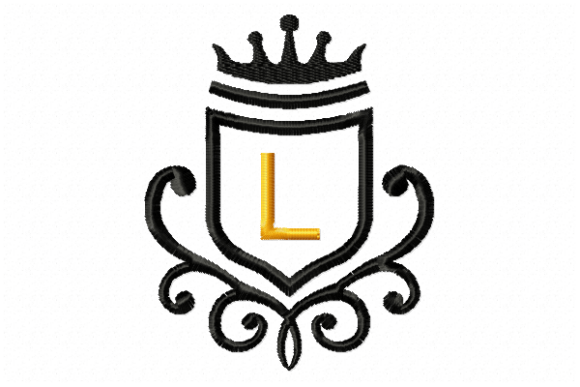 Exploring the Vintage Royal Letter L Embroidery Design