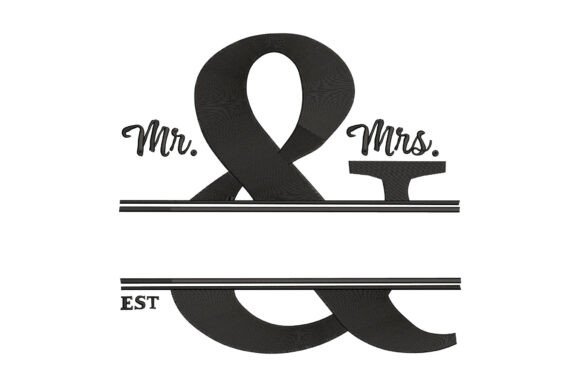 Mr. and Mrs: A Touch of Elegance for Holiday Embroidery