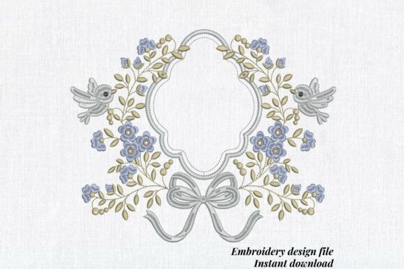 Review: Blue Shabby Chic Floral Frame
