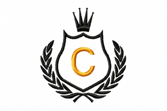 Royal Crest Letter C: A Touch of Elegance