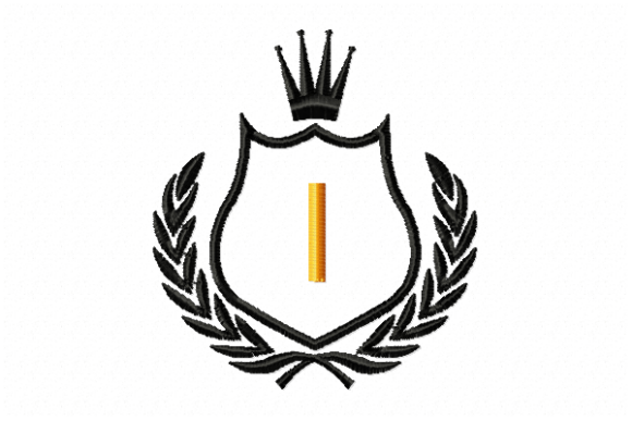 Royal Crest Letter I: A Touch of Elegance