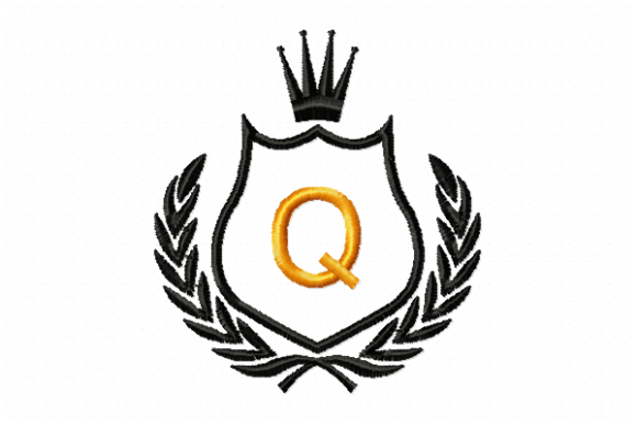 Royal Crest Letter Q: A Touch of Elegance