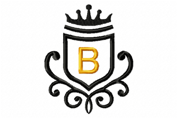 Vintage Royal Letter B: A Touch of Elegance